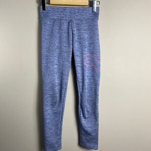 Puma Girls Purplish-Blue Athletic Performance Jogger Leggings Size Large (10/12)